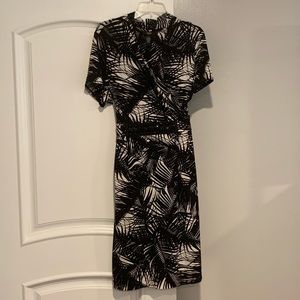 Black and white dress